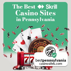 The best Pennsylvanian online casinos with Skrill