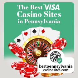 The best Pennsylvanian online casinos with Visa