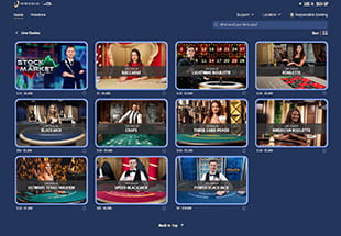 Horseshoe Live Games 
